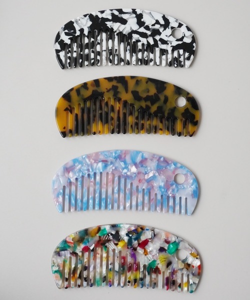 Port（ポート）の「アクリル ヘアコーム / コーム / ヘアブラシ / くし_（ヘアブラシ・レディース・マルチ/ホワイト×ブラック/ブルー/ブラウン・FREE）」の13枚目の写真