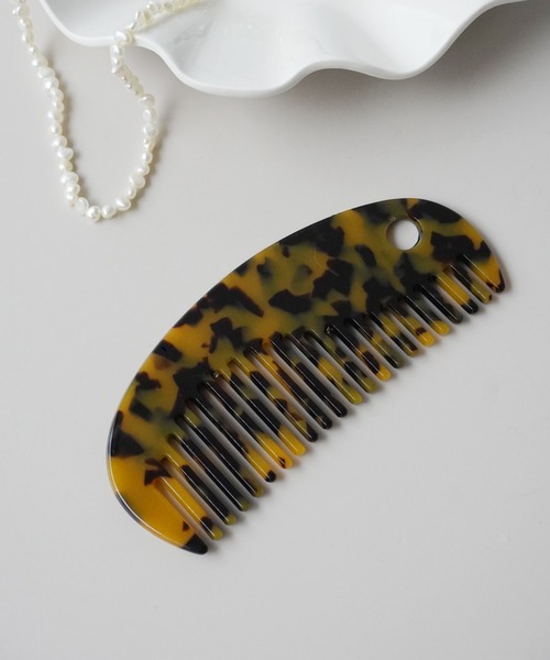 Port（ポート）の「アクリル ヘアコーム / コーム / ヘアブラシ / くし_（ヘアブラシ・レディース・マルチ/ホワイト×ブラック/ブルー/ブラウン・FREE）」の7枚目の写真