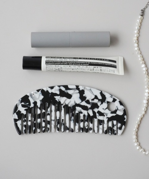 Port（ポート）の「アクリル ヘアコーム / コーム / ヘアブラシ / くし_（ヘアブラシ・レディース・マルチ/ホワイト×ブラック/ブルー/ブラウン・FREE）」の16枚目の写真