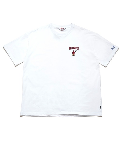 BEN DAVIS(ベンデイビス)の「《BEN DAVIS》刺繍Tシャツ/抗菌防臭 リサイクルコットン混(Tシャツ/カットソー・メンズ・ブルー/ブラック/ホワイト/イエロー/オレンジ・MEDIUM/LARGE/X-LARGE/SMALL)」の6枚目の写真