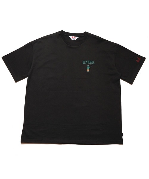 BEN DAVIS(ベンデイビス)の「《BEN DAVIS》刺繍Tシャツ/抗菌防臭 リサイクルコットン混(Tシャツ/カットソー・メンズ・ブルー/ブラック/ホワイト/イエロー/オレンジ・MEDIUM/LARGE/X-LARGE/SMALL)」の7枚目の写真