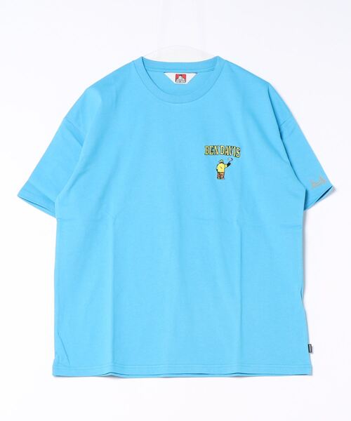 BEN DAVIS(ベンデイビス)の「《BEN DAVIS》刺繍Tシャツ/抗菌防臭 リサイクルコットン混(Tシャツ/カットソー・メンズ・ブルー/ブラック/ホワイト/イエロー/オレンジ・MEDIUM/LARGE/X-LARGE/SMALL)」の16枚目の写真