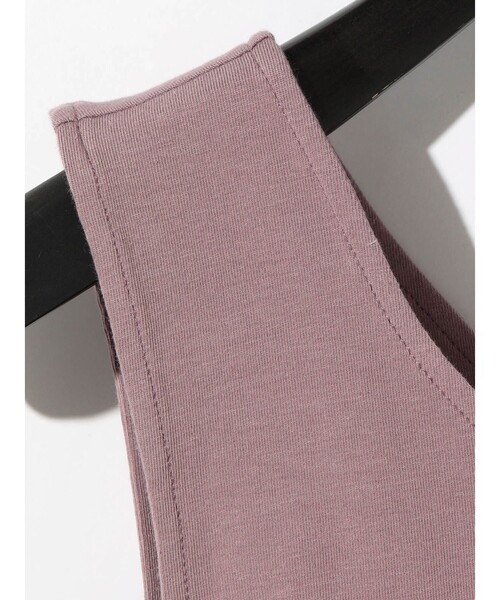 MIDIUMISOLID(ミディウミソリッド)の「MIDIUMISOLID for Ladies ワンショルダーインナー(Tシャツ/カットソー・レディース・ベージュ/ブラック/オフホワイト・FREE)」の6枚目の写真