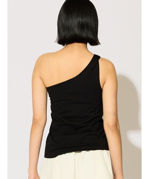 MIDIUMISOLID(ミディウミソリッド)の「MIDIUMISOLID for Ladies ワンショルダーインナー(Tシャツ/カットソー・レディース・ベージュ/ブラック/オフホワイト・FREE)」の9枚目の写真