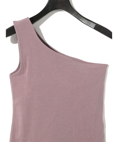 MIDIUMISOLID(ミディウミソリッド)の「MIDIUMISOLID for Ladies ワンショルダーインナー(Tシャツ/カットソー・レディース・ベージュ/ブラック/オフホワイト・FREE)」の16枚目の写真