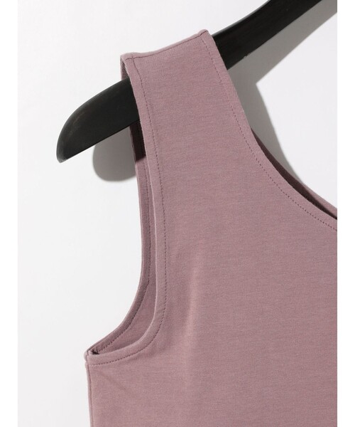 MIDIUMISOLID(ミディウミソリッド)の「MIDIUMISOLID for Ladies ワンショルダーインナー(Tシャツ/カットソー・レディース・ベージュ/ブラック/オフホワイト・FREE)」の17枚目の写真
