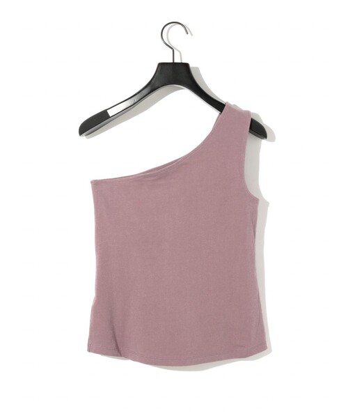 MIDIUMISOLID(ミディウミソリッド)の「MIDIUMISOLID for Ladies ワンショルダーインナー(Tシャツ/カットソー・レディース・ベージュ/ブラック/オフホワイト・FREE)」の18枚目の写真