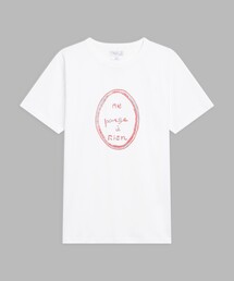 メンズ プリント コットン 半袖 アーティスト Tシャツ "Louise Bourgeois"