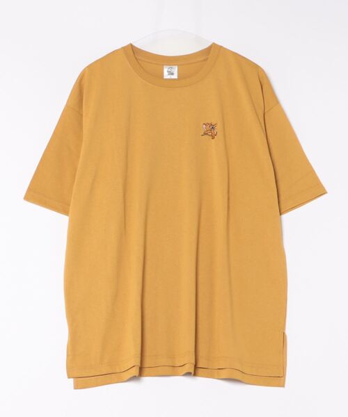 BEATRICE .B 売れ筋商品|||ビートライス Tシャツ トップス レディース Tops Orange 公式】トムとジェリー 半袖BIGTシャツ レディース（Tシャツ