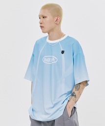 ROMANTIC CROWN（ロマンティッククラウン）の「A'GEM/9 × .kom 『ROMANTIC CROWN/ロマンティック クラウン』 SHINING LOGO SOCCER JERSEY/シャイニングロゴジャージ（ジャージ）」