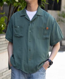 ワークシャツ / オープンカラーシャツ / OPEN COLLAR WORK SH