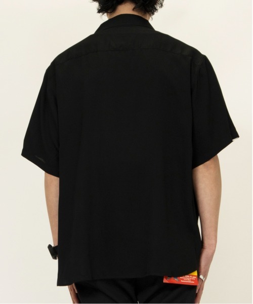 UNIVERSAL OVERALL（ユニバーサルオーバーオール）の「ワークシャツ / オープンカラーシャツ / OPEN COLLAR WORK SH（シャツ/ブラウス・メンズ・ブラック/ベージュ/グリーン・M/S/L）」の9枚目の写真