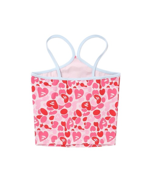 A BATHING APE（アベイシングエイプ）の「PRINTED HALTERNECK TANK TOP（タンクトップ・レディース・ピンク・SMALL）」の2枚目の写真