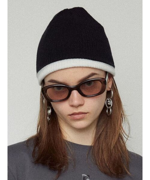 EMODA（エモダ）の「スクエアプランプアイウェア（サングラス・レディース・ブラウン/ブラック・FREE）」の9枚目の写真