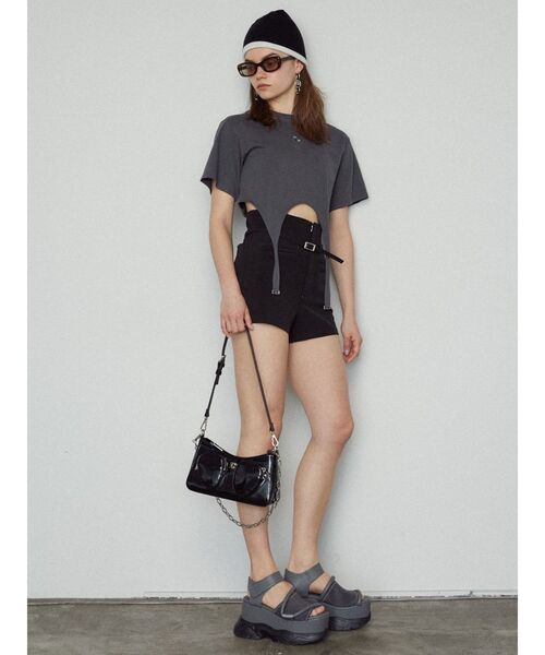 EMODA（エモダ）の「スクエアプランプアイウェア（サングラス・レディース・ブラウン/ブラック・FREE）」の12枚目の写真