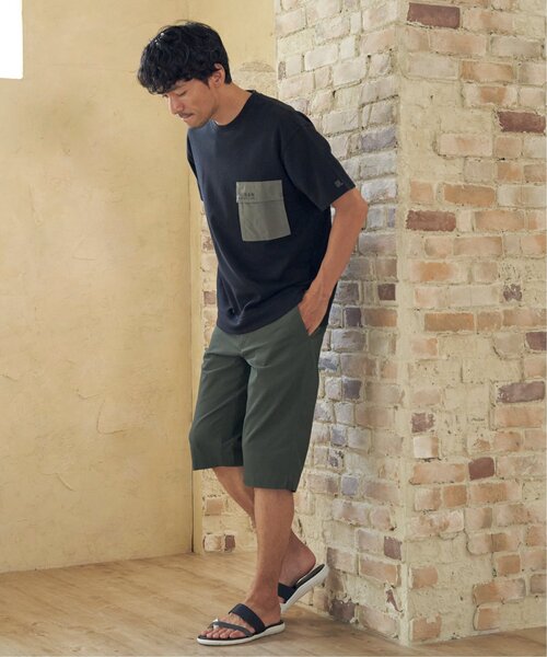 ikka(イッカ)の「6.5分丈ドビーハーフパンツ(その他パンツ・メンズ・キャメル/ベージュ/ネイビー/ブルー/オリーブ・L/XL/S/M)」の17枚目の写真