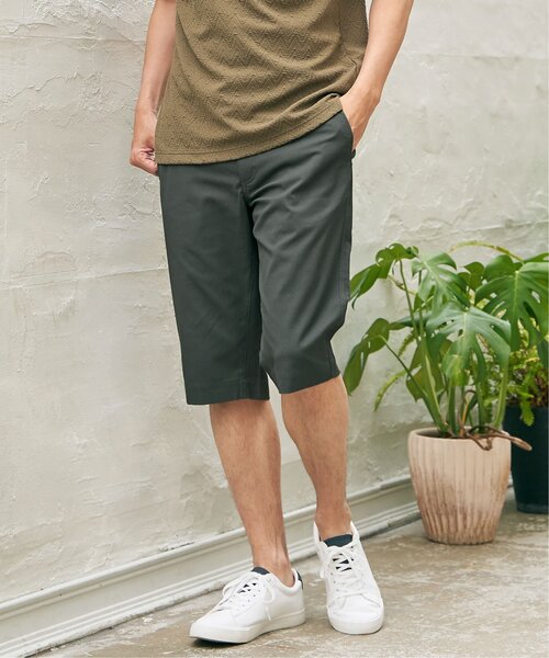 ikka(イッカ)の「6.5分丈ドビーハーフパンツ(その他パンツ・メンズ・キャメル/ベージュ/ネイビー/ブルー/オリーブ・L/XL/S/M)」の20枚目の写真