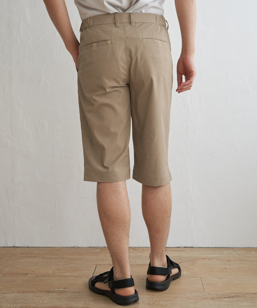 ikka(イッカ)の「6.5分丈ドビーハーフパンツ(その他パンツ・メンズ・キャメル/ベージュ/ネイビー/ブルー/オリーブ・L/XL/S/M)」の8枚目の写真