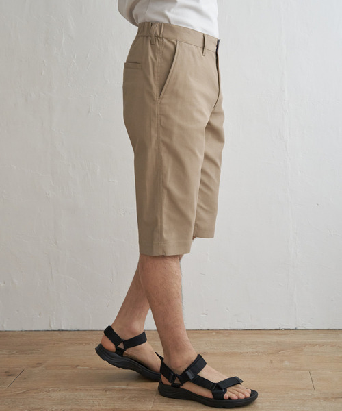 ikka(イッカ)の「6.5分丈ドビーハーフパンツ(その他パンツ・メンズ・キャメル/ベージュ/ネイビー/ブルー/オリーブ・L/XL/S/M)」の7枚目の写真