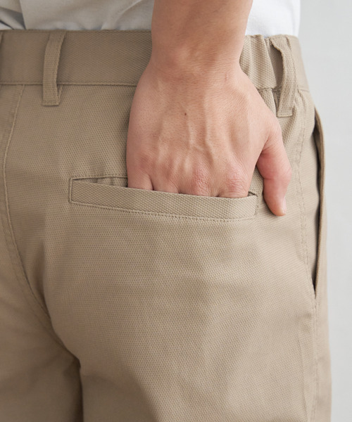 ikka(イッカ)の「6.5分丈ドビーハーフパンツ(その他パンツ・メンズ・キャメル/ベージュ/ネイビー/ブルー/オリーブ・L/XL/S/M)」の11枚目の写真