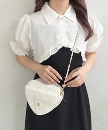【apres jour×ARIAZ】ハートキルティングショルダーバッグ