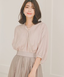 Elura | セミシアスキッパーブラウス/116631(シャツ/ブラウス)