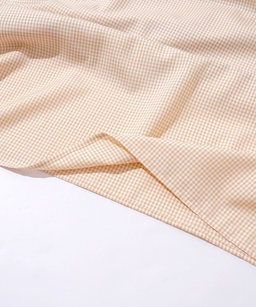 【セール】チェックパフワンピース(ワンピース)|flower(フラワー) 【セール】チェックパフワンピース(ワンピース)|flower(フラワー)