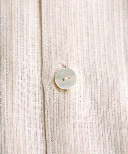LIDNM(リドム)の「AKIHA LINEN STAND COLLAR SHIRT(シャツ/ブラウス・メンズ・ホワイト系その他・MEDIUM/SMALL/LARGE)」の11枚目の写真