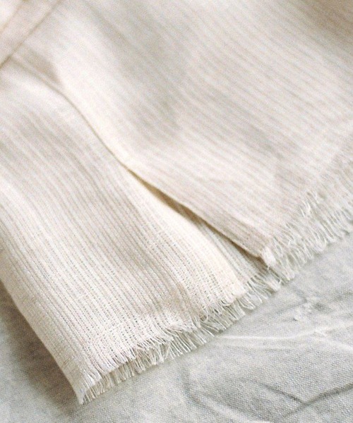 LIDNM(リドム)の「AKIHA LINEN STAND COLLAR SHIRT(シャツ/ブラウス・メンズ・ホワイト系その他・MEDIUM/SMALL/LARGE)」の12枚目の写真