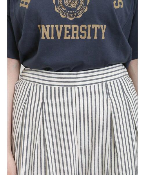 Samansa Mos2（サマンサ モスモス）の「【接触冷感】タックストレートパンツ（その他パンツ・レディース・キナリ/モカ/カーキ/ネイビー・F）」の10枚目の写真