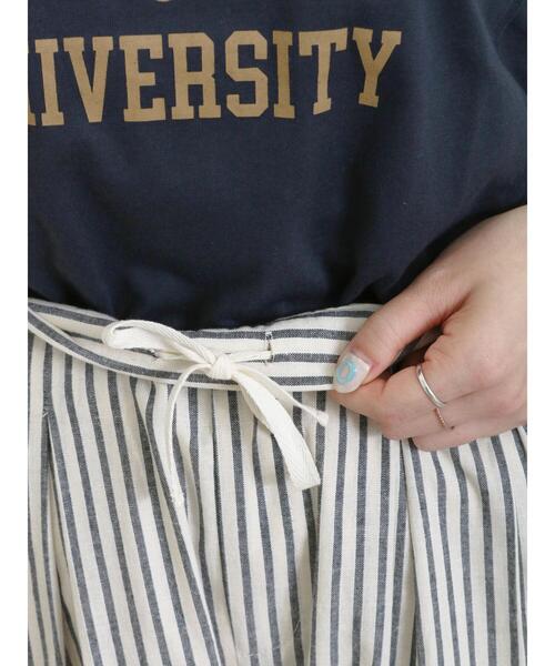 Samansa Mos2（サマンサ モスモス）の「【接触冷感】タックストレートパンツ（その他パンツ・レディース・キナリ/モカ/カーキ/ネイビー・F）」の13枚目の写真