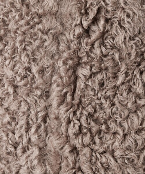 GRACE CLASS(グレースクラス)の「ムートンファージレ(その他アウター・レディース・グレー/キナリ・36)」の5枚目の写真