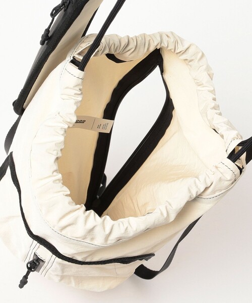 bpr BEAMS（ビーピーアール ビームス ）の「TOOLS BC8000 / Sprinter 20 Ripstop（バックパック/リュック・メンズ・ホワイト系その他2/ブラック・ONE SIZE）」の16枚目の写真