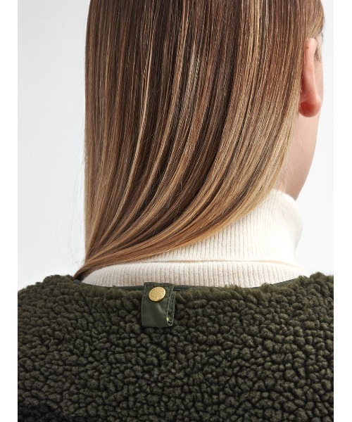 Barbour（バブアー）の「Dulsie ボア ライナー ベスト（ベスト・レディース・ブラック/オリーブ/クリーム・8/10/12）」の12枚目の写真
