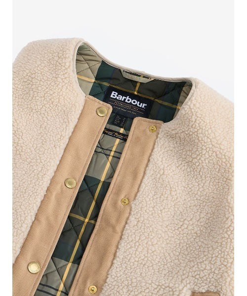 Barbour（バブアー）の「Dulsie ボア ライナー ベスト（ベスト）」 - WEAR