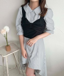 フィッシュテールシャツワンピース【ZOZOTOWN限定アイテム】