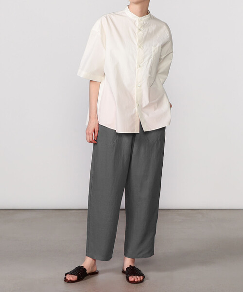 DANTON（ダントン）の「DANTON |〈別注〉リネン イージーパンツ WOMEN