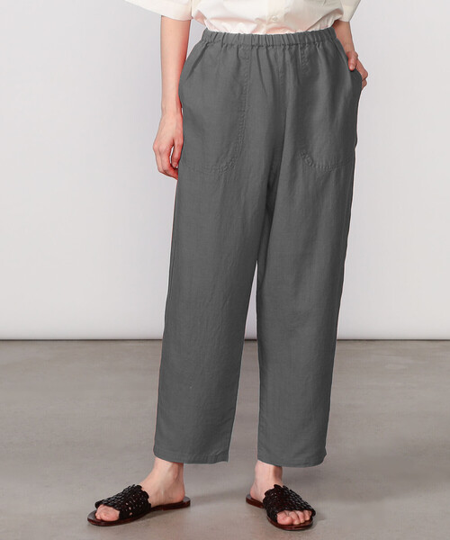 DANTON（ダントン）の「DANTON |〈別注〉リネン イージーパンツ WOMEN