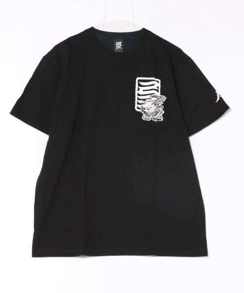 sunny branch(サニーブランチ)の「★KINJAZ★Graphic T(Tシャツ/カットソー・メンズ・ホワイト/ブラック・LARGE/MEDIUM)」の1枚目の写真