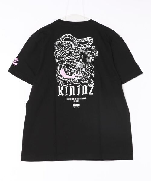sunny branch(サニーブランチ)の「★KINJAZ★Graphic T(Tシャツ/カットソー・メンズ・ホワイト/ブラック・LARGE/MEDIUM)」の3枚目の写真