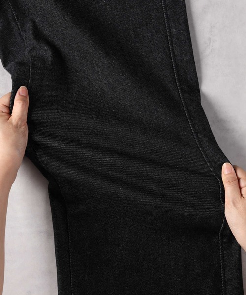 SOMETHING(サムシング)の「【SOMETHING】「LISA」セミワイドパンツ(その他パンツ・レディース・ブラック・25inch/26inch/27inch/28inch/29inch/30inch)」の15枚目の写真