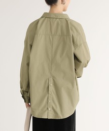 n'OrLABEL | 『バックボタンスリットシャツ』(シャツ/ブラウス)
