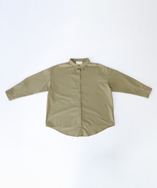 n'OrLABEL(ノアールレーベル)の「バックボタンスリットシャツ(シャツ/ブラウス・レディース・ブラック/ライトカーキ/オフホワイト・FREE)」の18枚目の写真