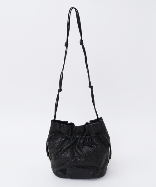 MELROSE claire（メルローズ クレール）の「【キラキラメタリックバッグ】（ショルダーバッグ・レディース・ブラック/シルバー/ガンメタ・FREE）」の17枚目の写真