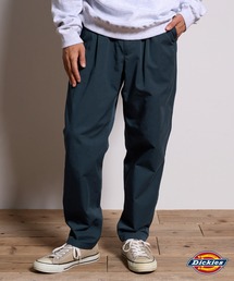 Dickies/ディッキーズ T/Cツイル ワンタックテーパードイージーパンツ