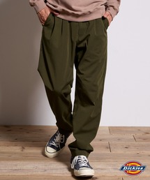 Dickies/ディッキーズ T/Cツイル ワンタックテーパードイージーパンツ