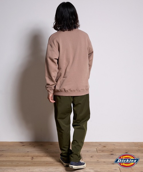 Dickies(ディッキーズ)の「Dickies/ディッキーズ T/Cツイル ワンタックテーパードイージーパンツ(チノパンツ・メンズ・カーキ/ブラック/ベージュ/ネイビー・M/XL/L)」の11枚目の写真