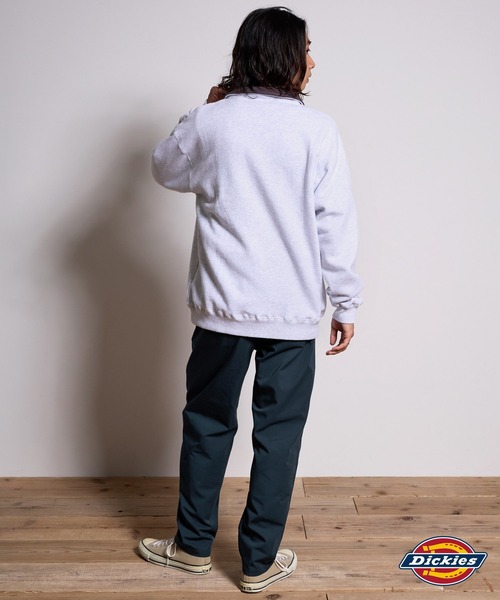 Dickies(ディッキーズ)の「Dickies/ディッキーズ T/Cツイル ワンタックテーパードイージーパンツ(チノパンツ・メンズ・カーキ/ブラック/ベージュ/ネイビー・M/XL/L)」の16枚目の写真