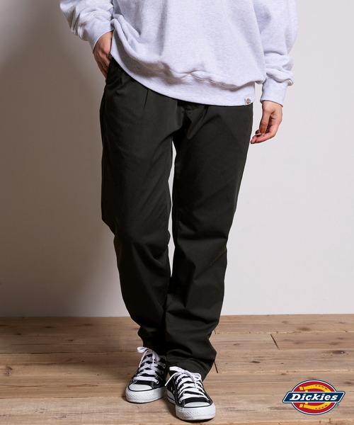 Dickies/ディッキーズ T/Cツイル ワンタックテーパードイージー