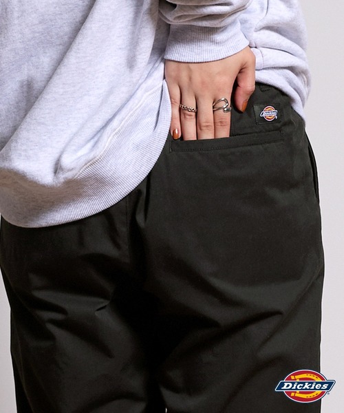 おれおで Dickies/ディッキーズ T/Cツイル ワンタックテーパードイージー